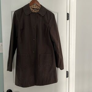 Women’s Old Navy jacket three-quarter length snap closure